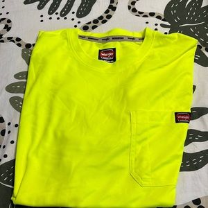 Neon yellow short sleeve